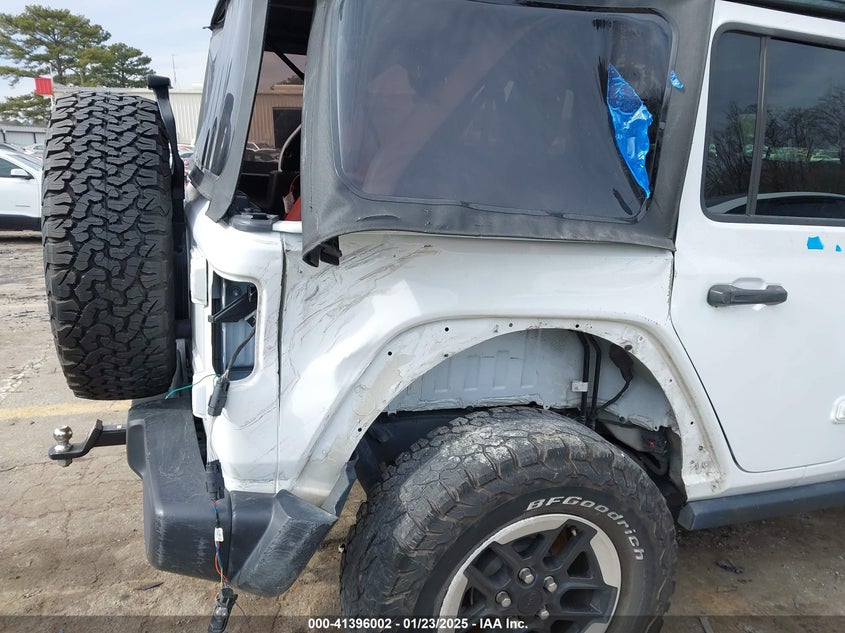 2022 JEEP WRANGLER UNLIMITED VIN: 1C4HJXFN4NW123610
