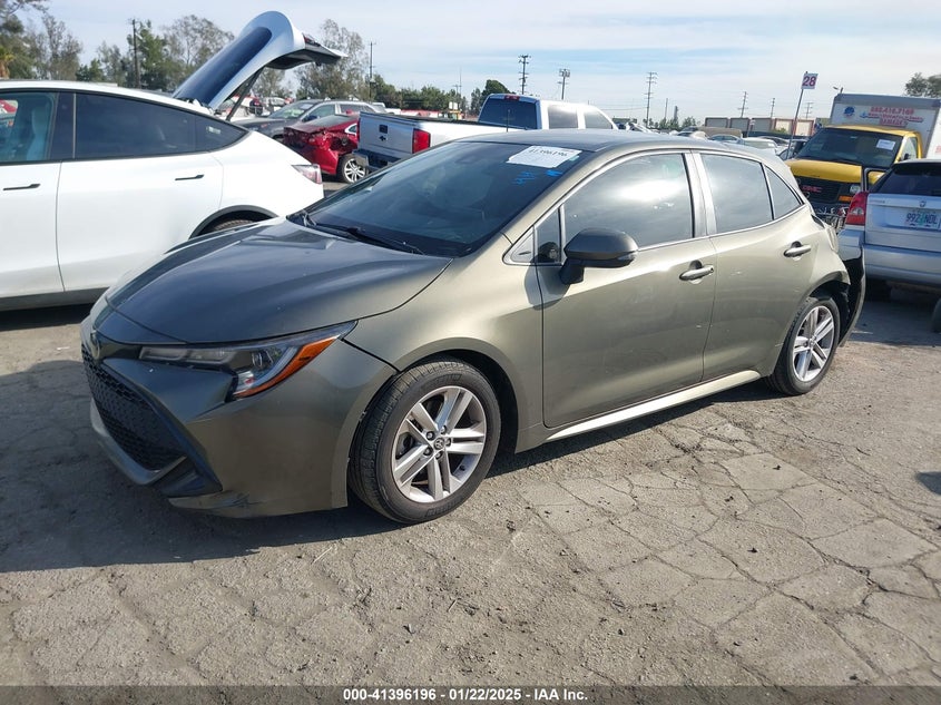 2019 TOYOTA COROLLA VIN: JTNK4RBE9K3043341
