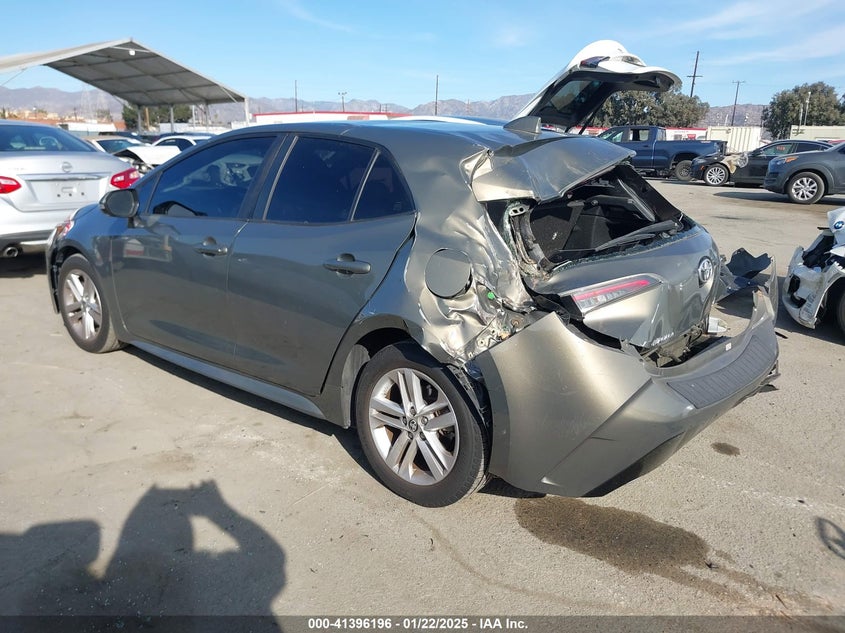 2019 TOYOTA COROLLA VIN: JTNK4RBE9K3043341