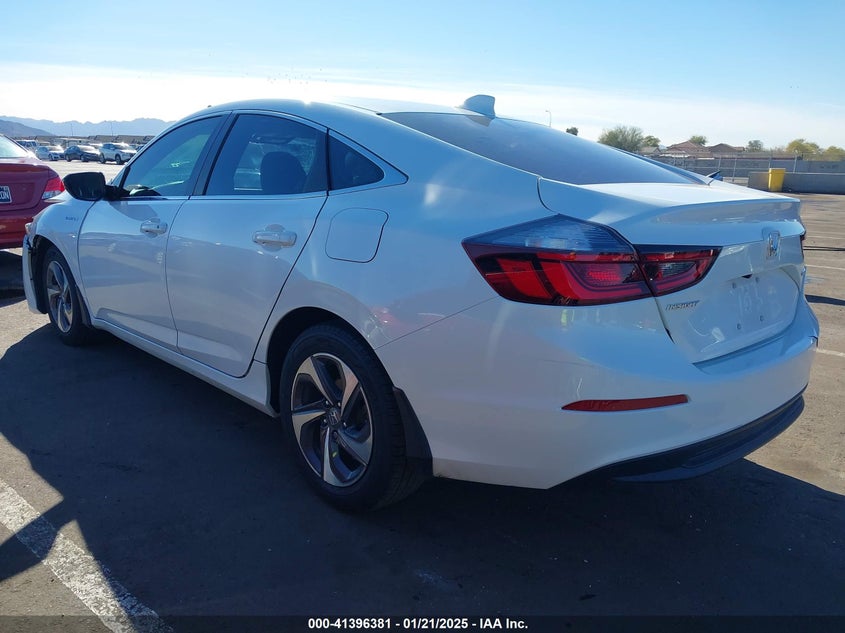 2019 HONDA INSIGHT VIN: 19XZE4F54KE022533