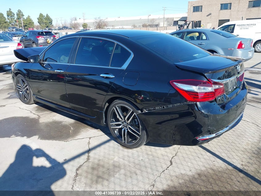 2017 HONDA ACCORD VIN: 1HGCR2F51HA017169