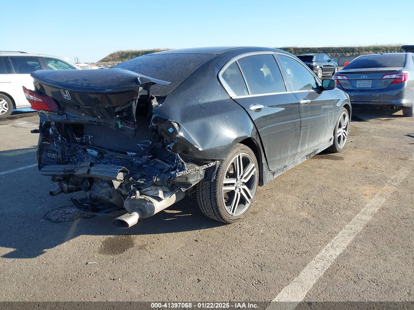 2017 HONDA ACCORD VIN: 1HGCR2F57HA215545