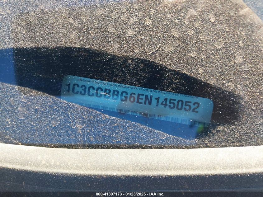 2014 Chrysler 200 Touring VIN: 1C3CCBBG6EN145505 Lot: 41397173