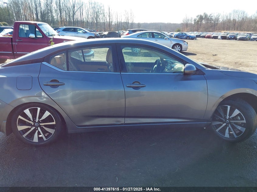 VIN 3N1AB8CV1MY326411 2021 NISSAN SENTRA SV XTRONIC CVT