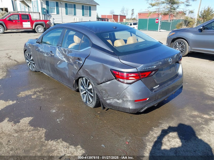 VIN 3N1AB8CV1MY326411 2021 NISSAN SENTRA SV XTRONIC CVT