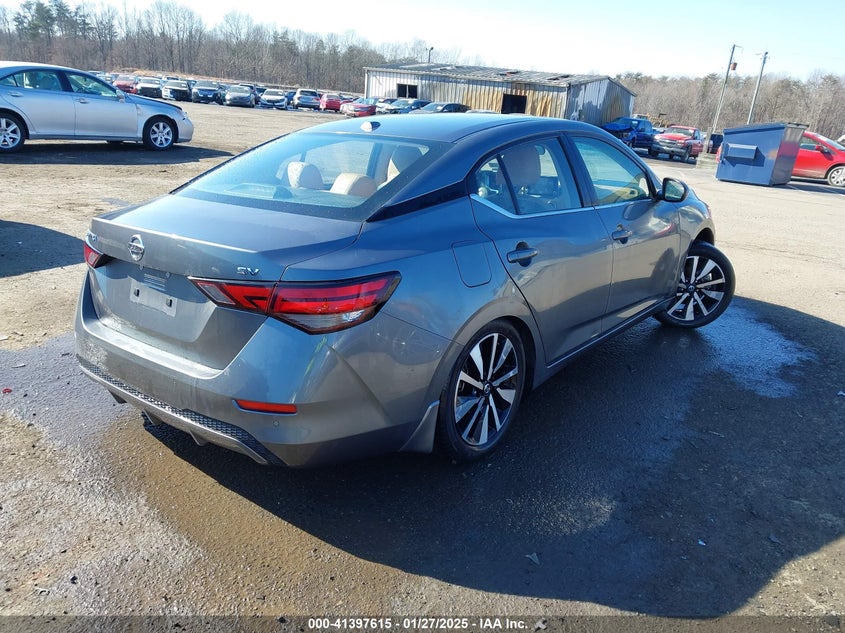VIN 3N1AB8CV1MY326411 2021 NISSAN SENTRA SV XTRONIC CVT