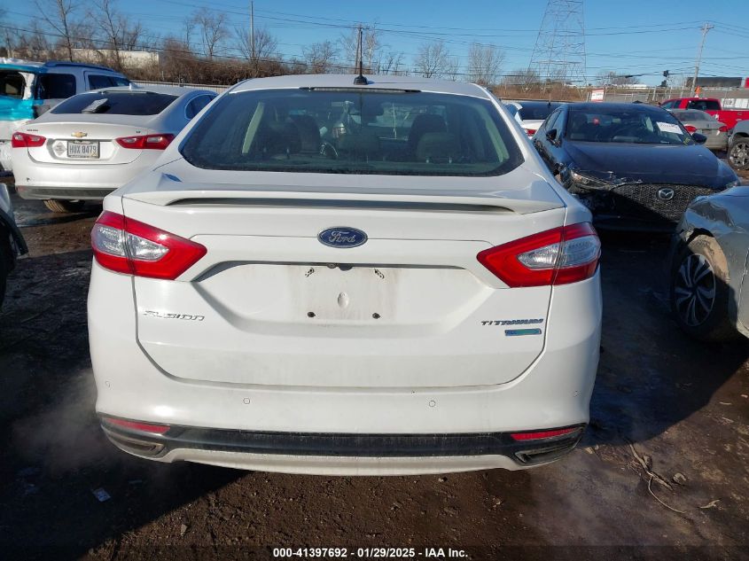 2016 FORD FUSION TITANIUM - 3FA6P0K93GR344875