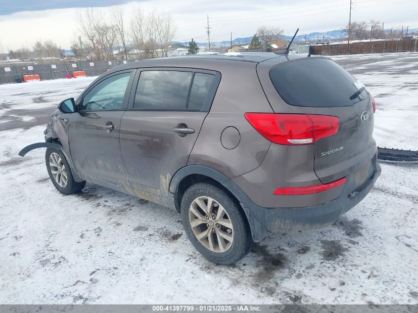 VIN KNDPBCAC9E7649300 2014 KIA Sportage, LX no.3