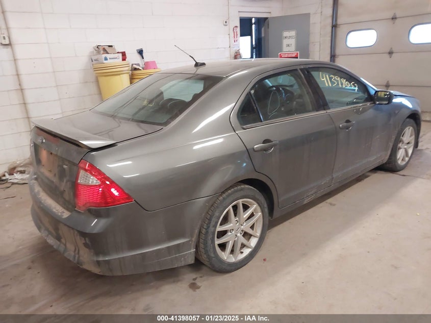 2012 FORD FUSION VIN: 3FAHP0HA0CR443657