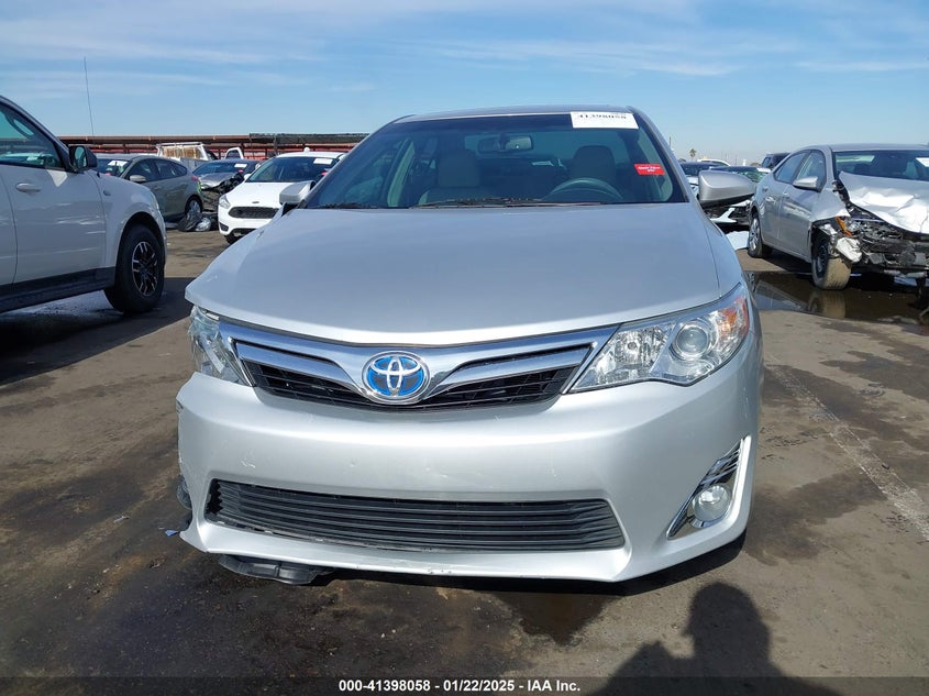 2014 TOYOTA CAMRY HYBRID VIN: 4T1BD1FK0EU139830
