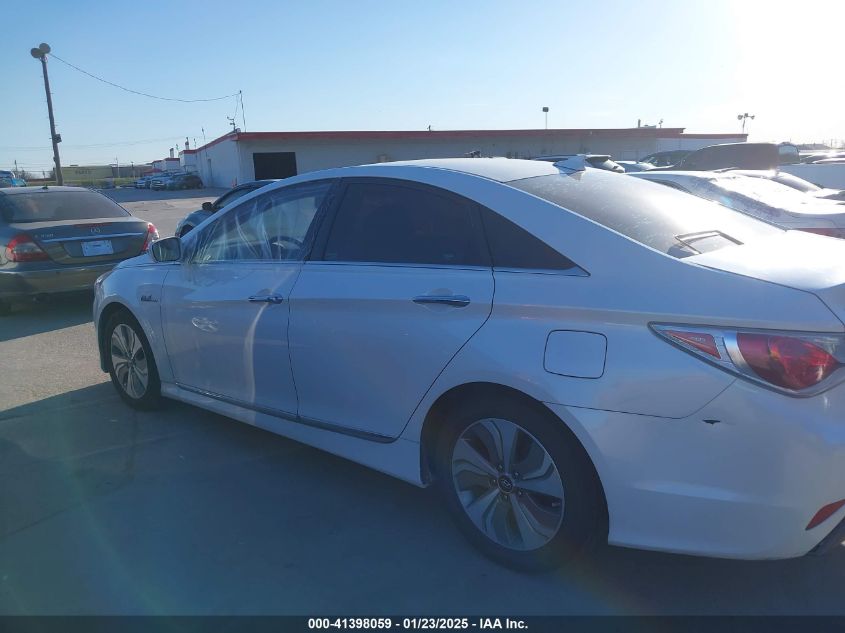 VIN KMHEC4A47FA129261 2015 HYUNDAI SONATA HYBRID no.14