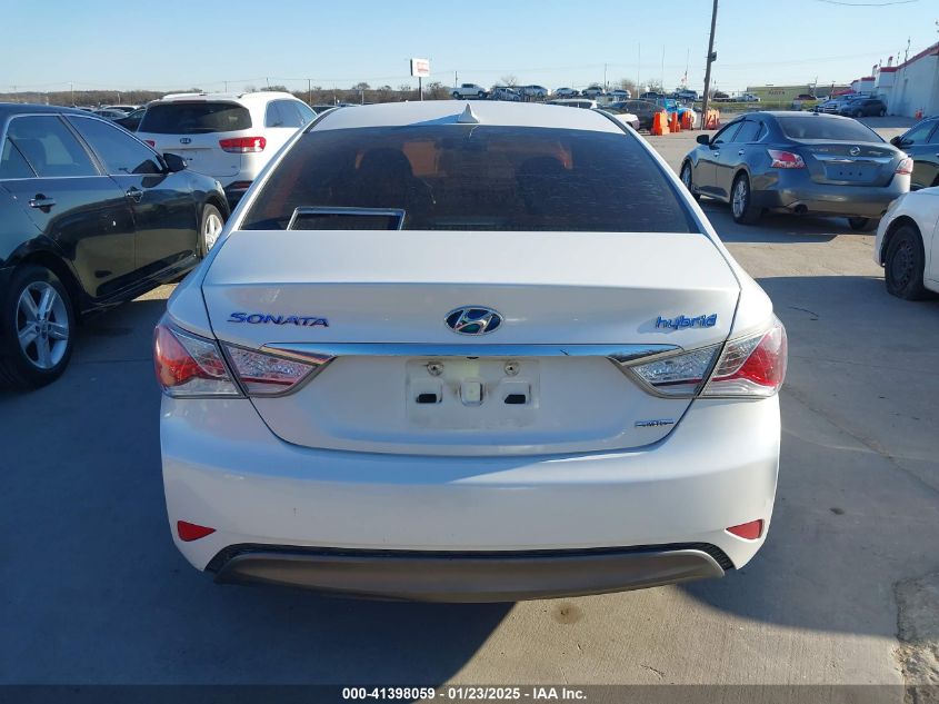 VIN KMHEC4A47FA129261 2015 HYUNDAI SONATA HYBRID no.16