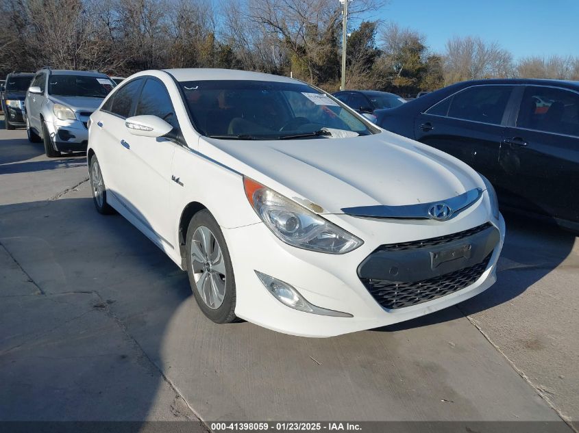 VIN KMHEC4A47FA129261 2015 HYUNDAI SONATA HYBRID no.1