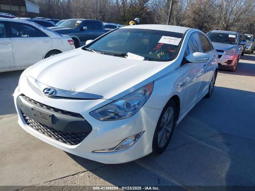 VIN KMHEC4A47FA129261 2015 HYUNDAI SONATA HYBRID no.2