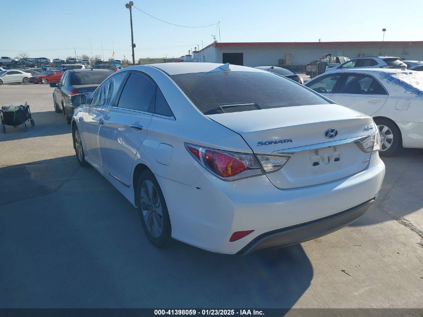 VIN KMHEC4A47FA129261 2015 HYUNDAI SONATA HYBRID no.3