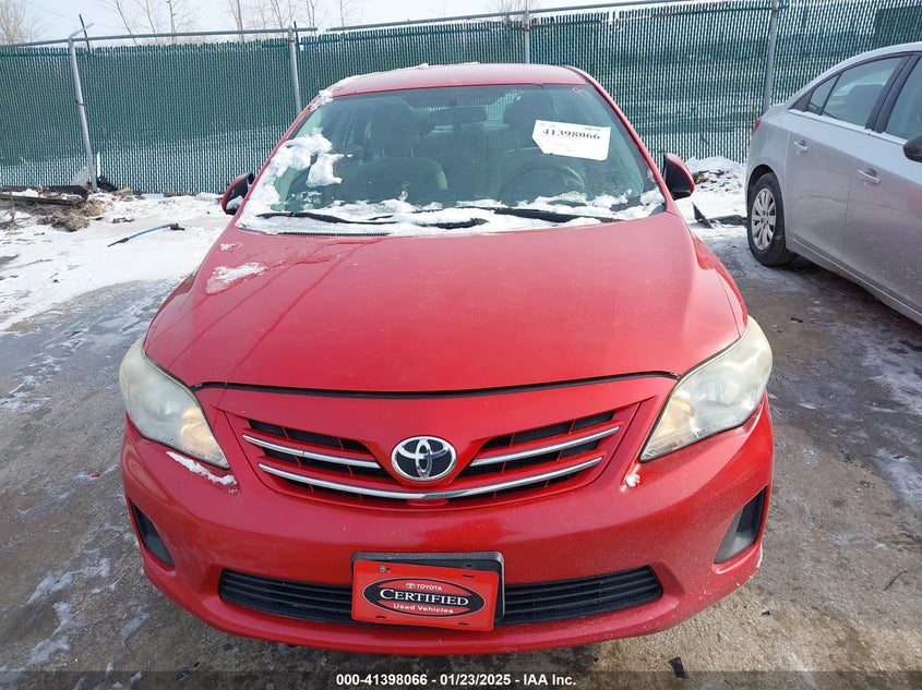2013 TOYOTA COROLLA LE - 2T1BU4EEXDC025346