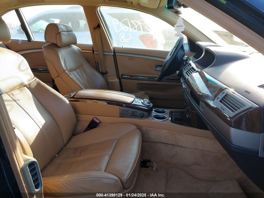 2007 BMW 750LI VIN: WBAHN83587DT73362