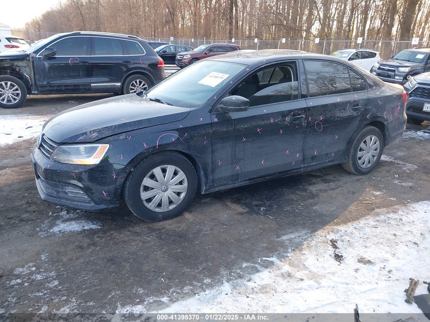 2015 VOLKSWAGEN JETTA VIN: 3VW2K7AJ5FM414073