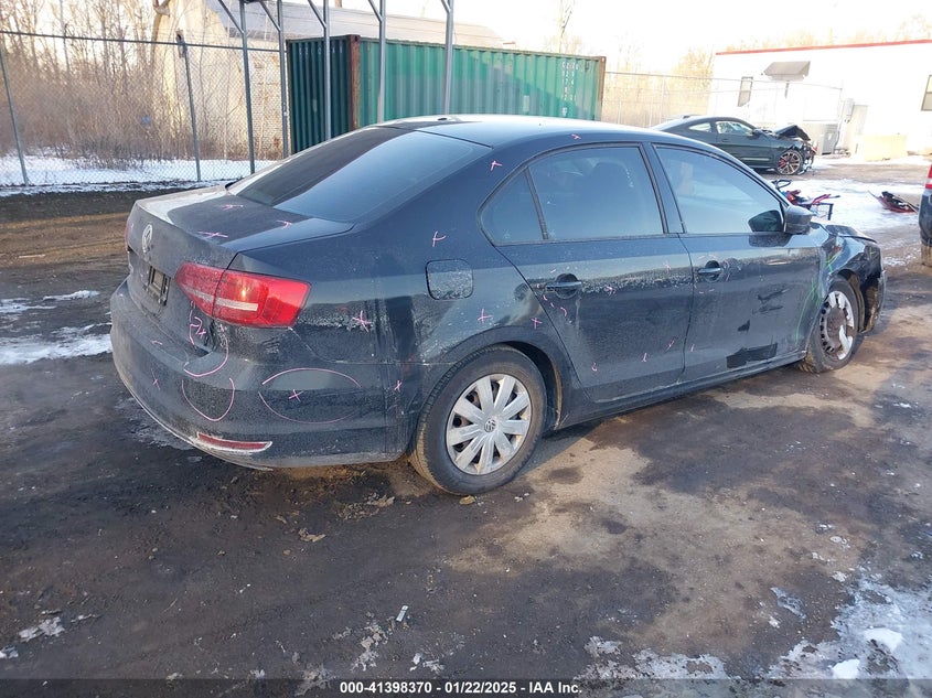 2015 VOLKSWAGEN JETTA VIN: 3VW2K7AJ5FM414073