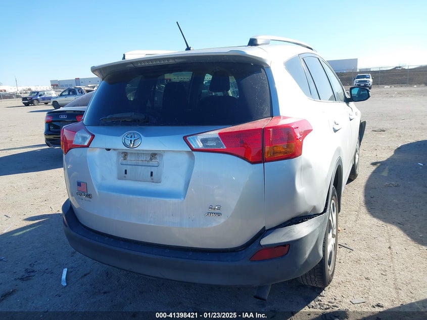 2014 TOYOTA RAV4 LE - 2T3BFREV1EW226633