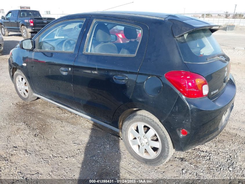 VIN ML32A3HJ4EH003676 2014 MITSUBISHI MIRAGE no.3