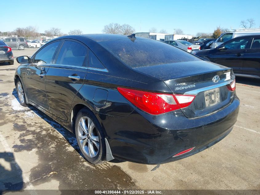 VIN 5NPEC4AC9DH697688 2013 HYUNDAI SONATA no.3