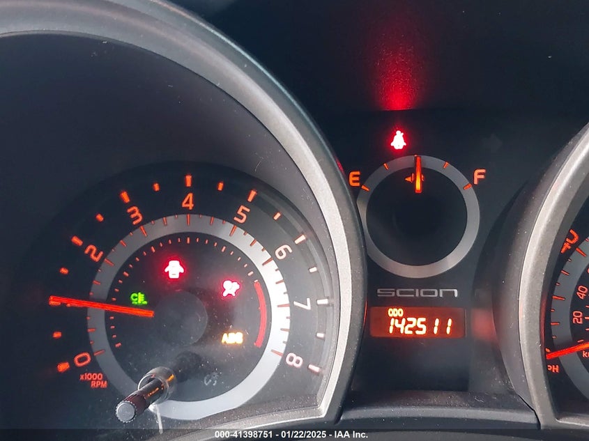 2011 SCION TC VIN: JTKJF5C7XB3018654