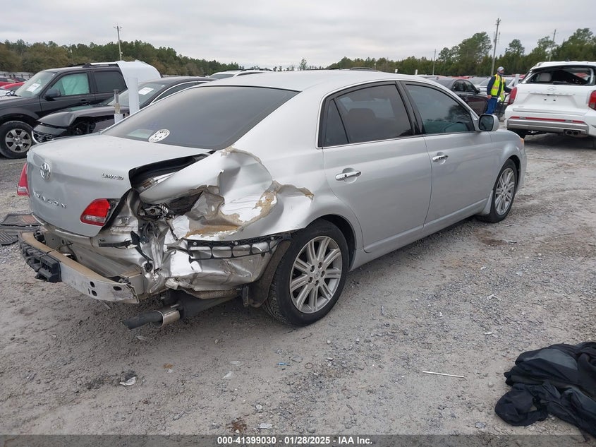 2008 TOYOTA AVALON VIN: 4T1BK36B18U288625