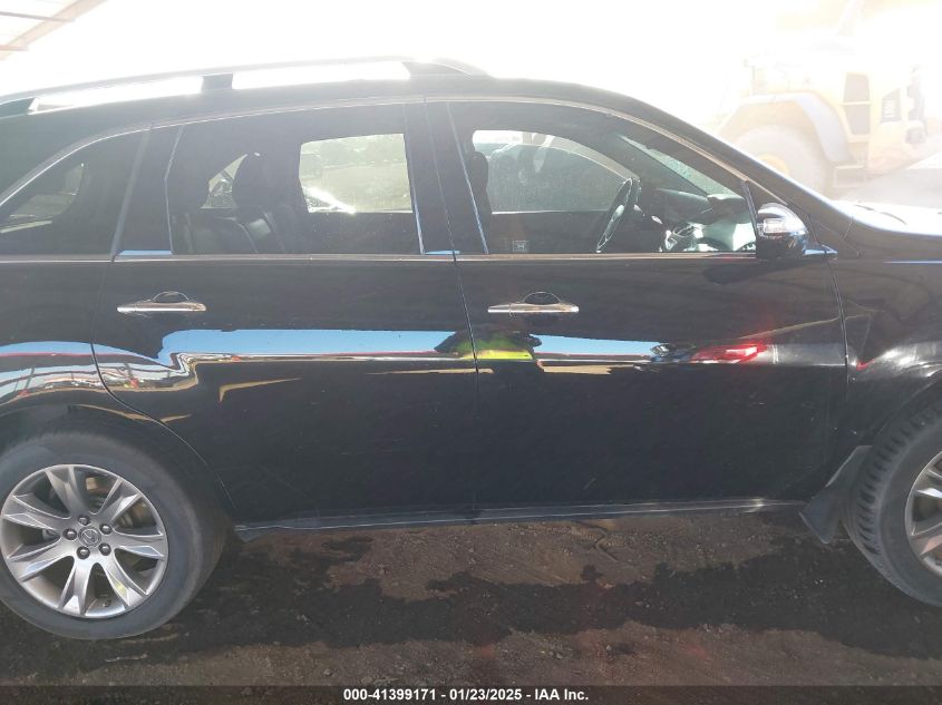 2012 Acura Mdx Advance Package VIN: 2HNYD2H60CH520835 Lot: 41399171