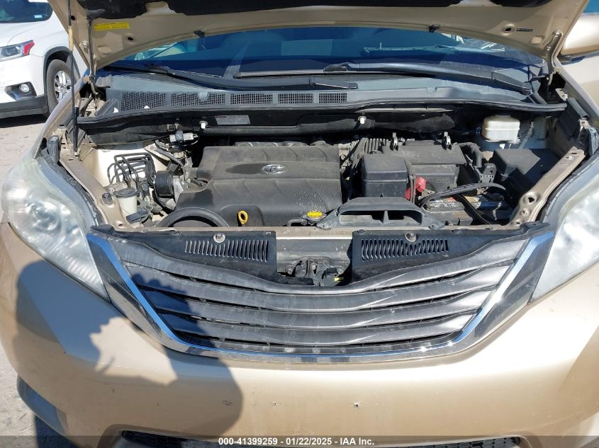 2011 Toyota Sienna Xle V6 VIN: 5TDYK3DC2BS070523 Lot: 41399259