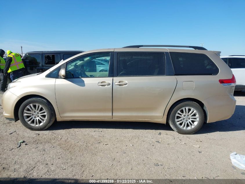 2011 Toyota Sienna Xle V6 VIN: 5TDYK3DC2BS070523 Lot: 41399259