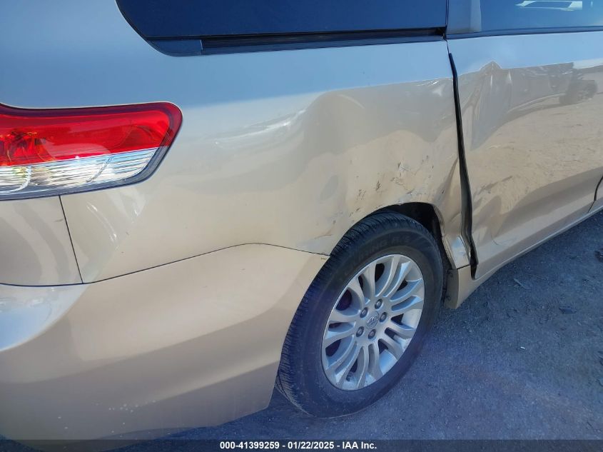 2011 Toyota Sienna Xle V6 VIN: 5TDYK3DC2BS070523 Lot: 41399259