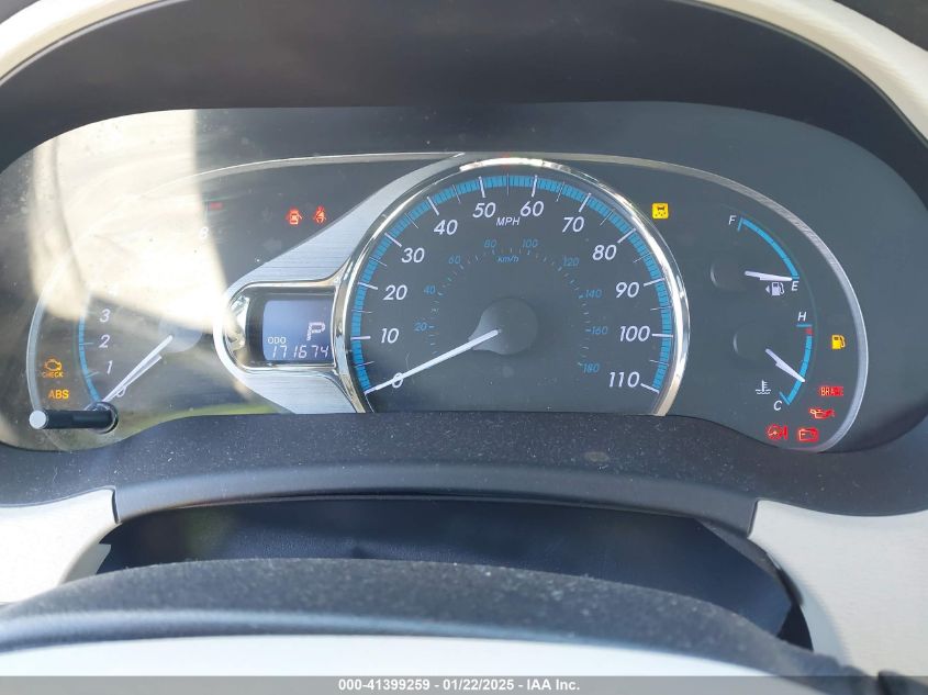 2011 Toyota Sienna Xle V6 VIN: 5TDYK3DC2BS070523 Lot: 41399259