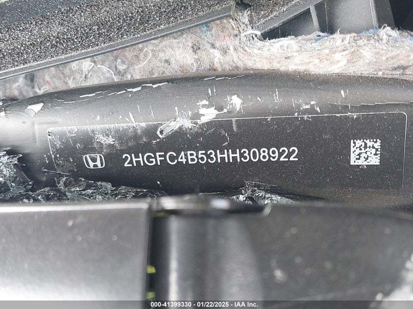 2017 HONDA CIVIC LX - 2HGFC4B53HH308922