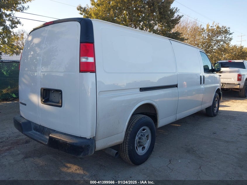 Vin: 1gcwgbfp3p1112074, lot: 41890073, chevrolet express cargo rwd 2500 extended wheelbase wt 20234