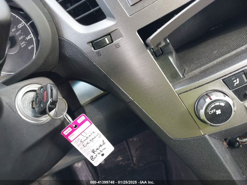 2011 Subaru Legacy 2.5I Premium VIN: 4S3BMBC6XB3258522 Lot: 41399748