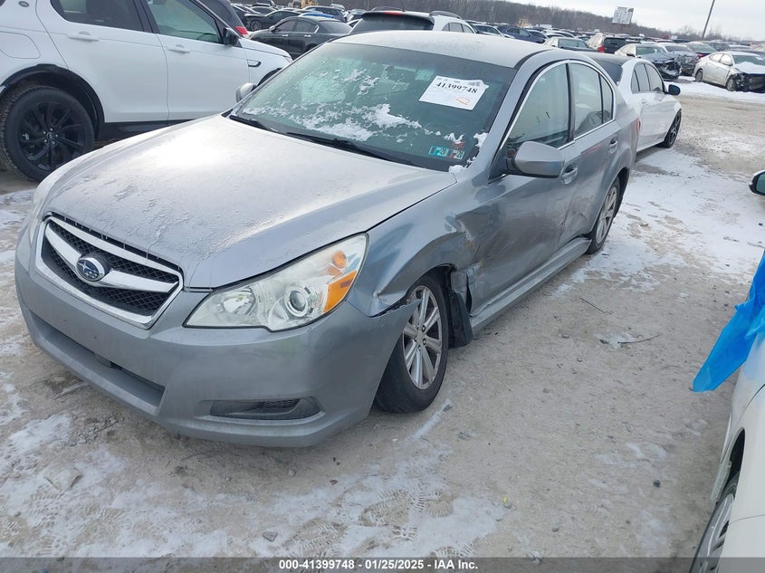 2011 SUBARU LEGACY VIN: 4S3BMBC6XB3258522
