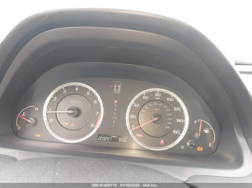2009 HONDA ACCORD VIN: 1HGCP26859A156948