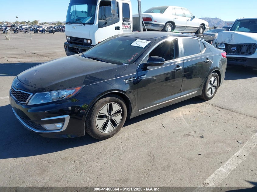 2013 KIA OPTIMA HYBRID VIN: KNAGM4AD2D5056622