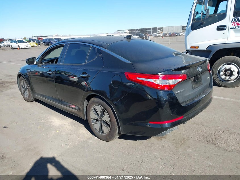 2013 KIA OPTIMA HYBRID VIN: KNAGM4AD2D5056622