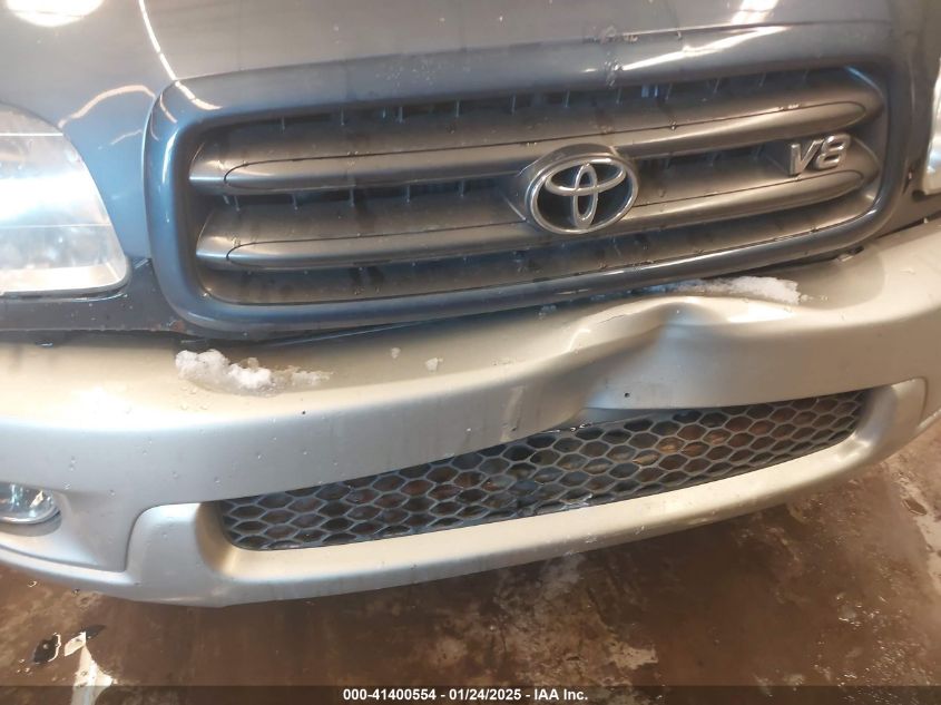 2003 Toyota Sequoia Sr5 VIN: 5TDBT44A03F138911 Lot: 41400554