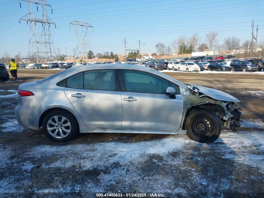 2021 Toyota Corolla Le VIN: 5YFEPMAE1MP184797 Lot: 41400633