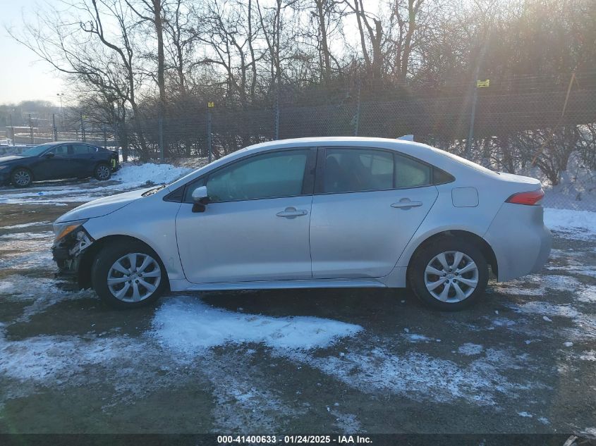 2021 Toyota Corolla Le VIN: 5YFEPMAE1MP184797 Lot: 41400633