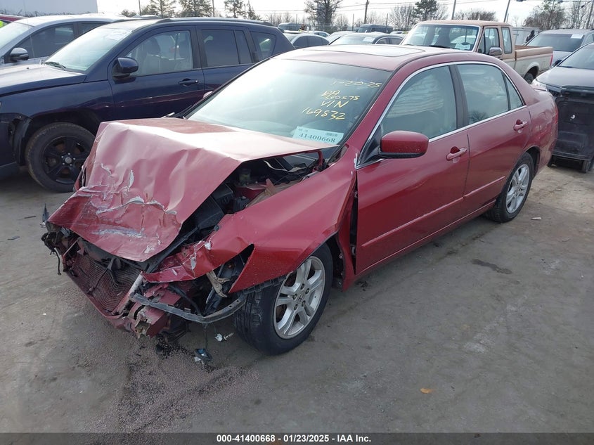 2007 HONDA ACCORD VIN: 1HGCM56887A169832