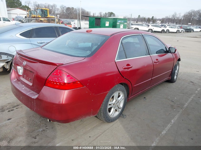 2007 HONDA ACCORD VIN: 1HGCM56887A169832
