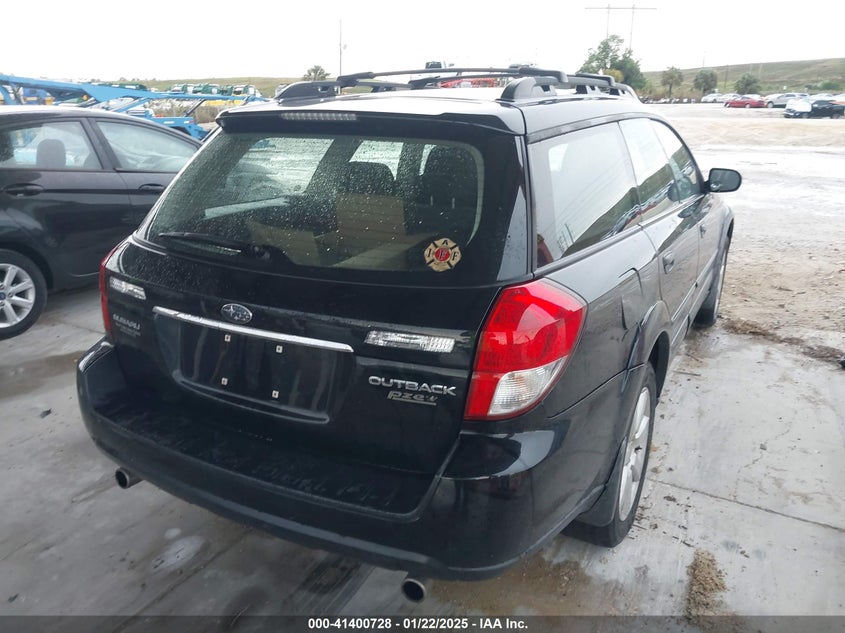2008 SUBARU OUTBACK VIN: 4S4BP61C887335103
