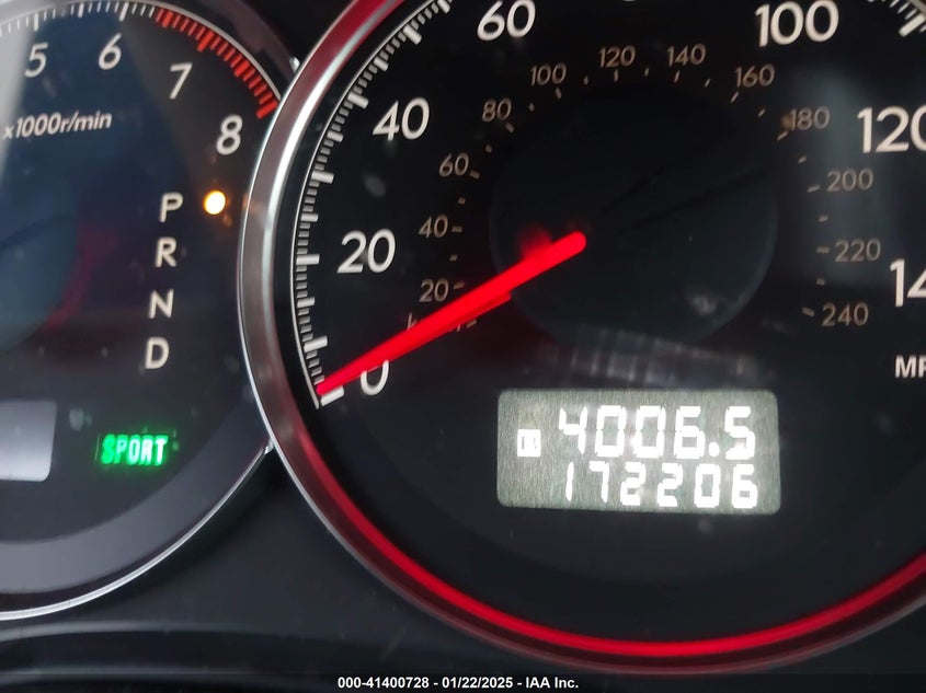 2008 SUBARU OUTBACK VIN: 4S4BP61C887335103