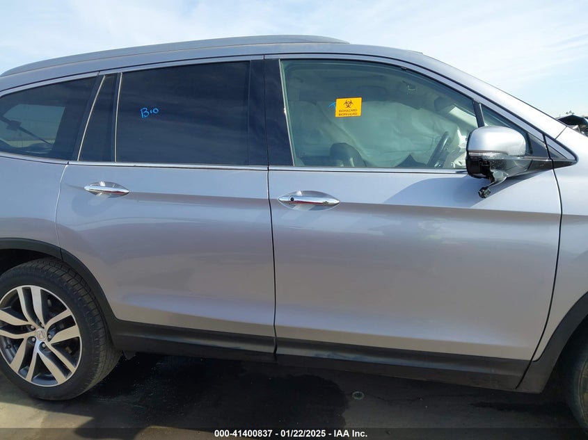 2016 HONDA PILOT TOURING - 5FNYF5H91GB025972