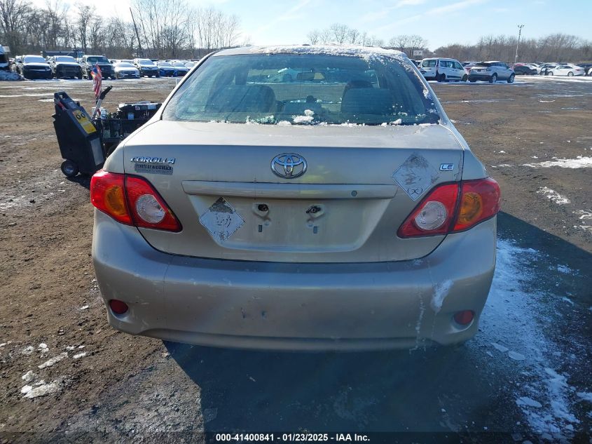 2010 Toyota Corolla Le VIN: 1NXBU4EE9AZ166189 Lot: 41400841