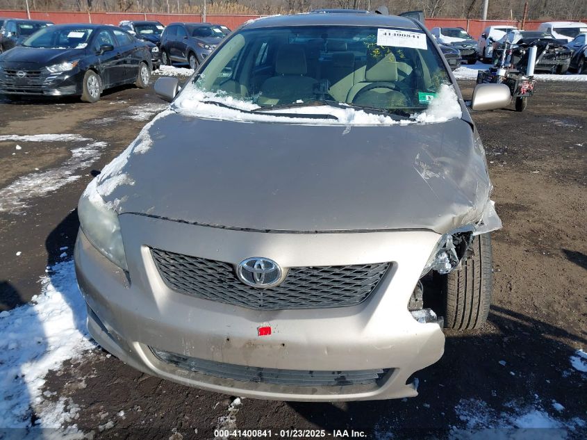 2010 Toyota Corolla Le VIN: 1NXBU4EE9AZ166189 Lot: 41400841